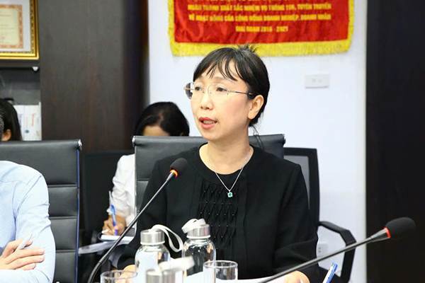 bà Phạm Thúy Hạnh – Phó Vụ trưởng Vụ Pháp luật, Văn phòng Chính phủ