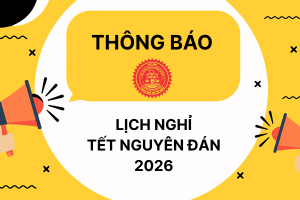 lịch nghỉ Tết Nguyên Đán